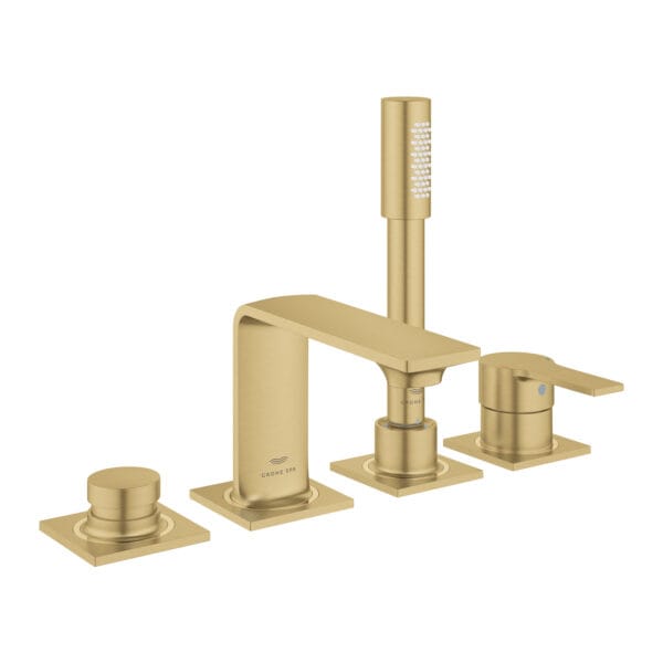 Grohe Allure Dört Delikli Küvet Bataryası, Brushed Cool Sunrise