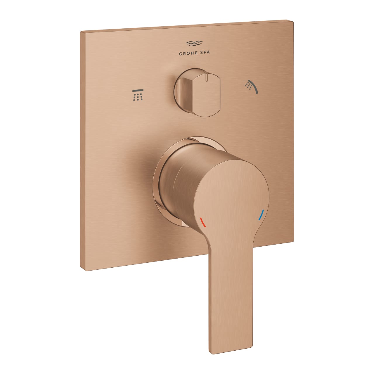grohe-allure-tek-kumandali-3-yonlu-banyo-bataryasi-brushed-warm-sunset.jpg Grohe Allure Tek Kumandalı 3 Yönlü Banyo Bataryası, Brushed Warm Sunset - Görsel 1