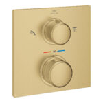 Grohe Allure Thermostat For Concealed İnstallation With 2-Way Diverter, Brushed Cool Sunrise