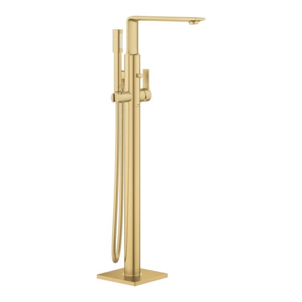 Grohe Allure Yerden Küvet Bataryası, Brushed Cool Sunrise