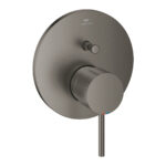 Grohe Atrio Ankastre Banyo/Duş Bataryası, Brushed Hard Graphite