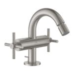 Grohe Atrio Tek Delikli Bide Bataryası 1/2, Paslanmaz Çelik