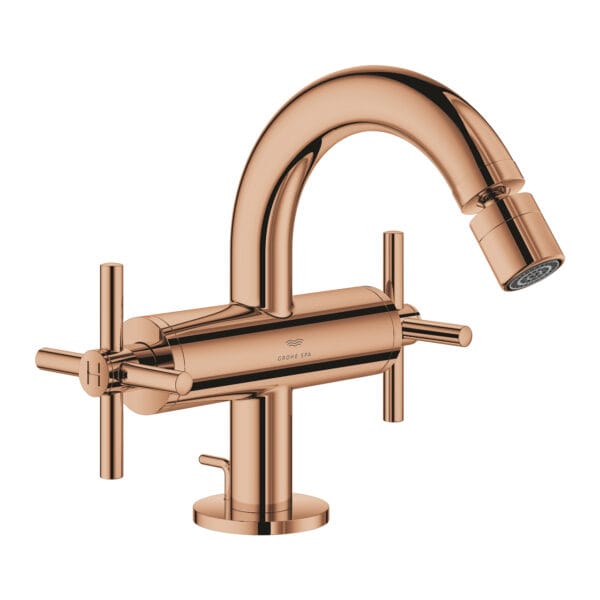 Grohe Atrio Tek Delikli Bide Bataryası 1/2, Warm Sunset