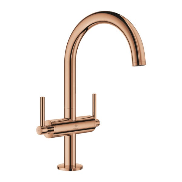 Grohe Atrio Tek Delikli Lavabo Bataryası 1/2″ L-Boyut, Warm Sunset