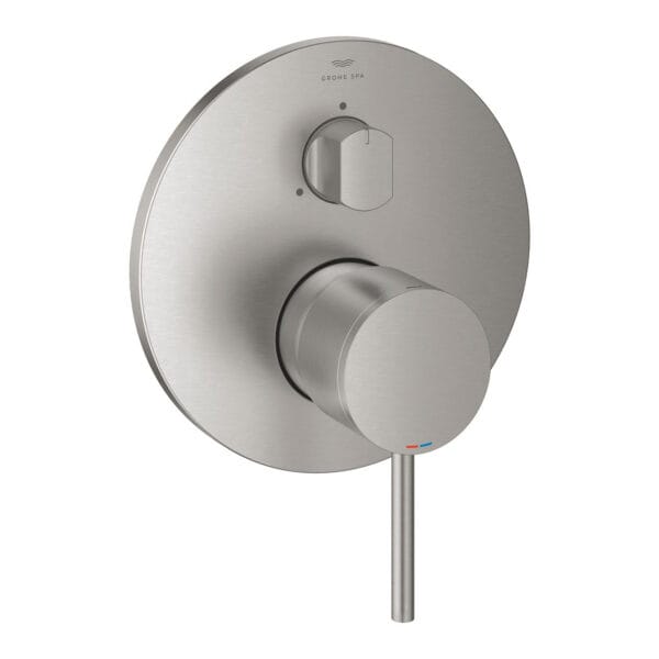 Grohe Atrio Tek Kumandalı 3 Yönlü Banyo Bataryası, Paslanmaz Çelik