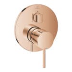 Grohe Atrio Tek Kumandalı 3 Yönlü Banyo Bataryası, Warm Sunset