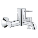 Grohe BauClassic Tek Kumandalı Banyo Bataryası, Krom