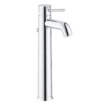 Grohe BauClassic Tek Kumandalı Lavabo Bataryası, Krom