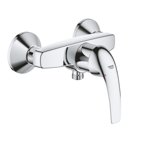 Grohe Baucurve Tek Kumandalı Duş Bataryası, Krom