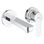 Grohe BauEdge İki Delikli Lavabo Bataryası, Krom