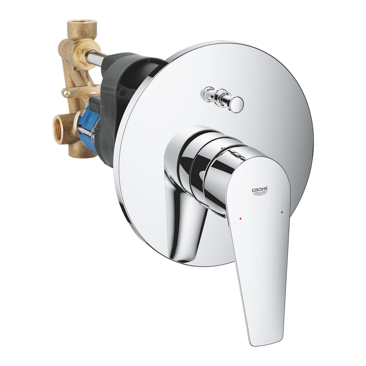 grohe-bauedge-tek-kumandali-banyo-bataryasi-krom.jpg Grohe BauEdge Tek Kumandalı Banyo Bataryası, Krom - Görsel 1