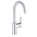 Grohe BauEdge Tek Kumandalı Lavabo Bataryası 1/2″ L-Boyut, Krom