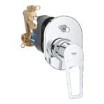 Grohe Bauloop Tek Kumandalı Banyo Bataryası, Krom