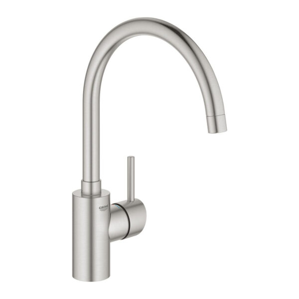 Grohe Concetto Tek Kumandalı Eviye Bataryası, Paslanmaz Çelik
