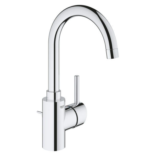 Grohe Concetto Tek Kumandalı Lavabo Bataryası 1/2″ L-Boyut, Krom