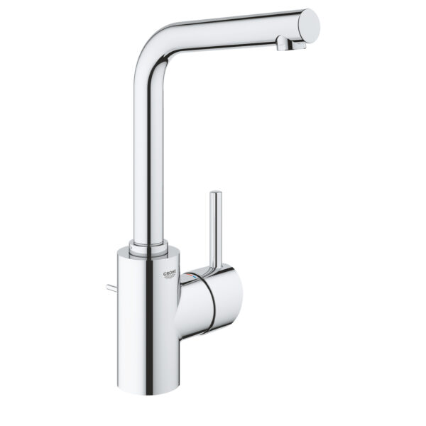 Grohe Concetto Tek Kumandalı Lavabo Bataryası 1/2″ L-Boyut, Krom