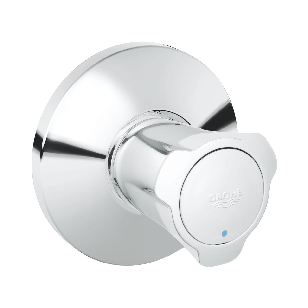 Image converted using ifftoany Grohe Costa L Ankastre Stop Valf, Krom - Görsel 1
