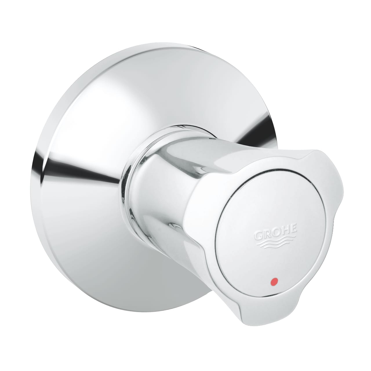 Image converted using ifftoany Grohe Costa L Ankastre Stop Valf, Krom - Görsel 1
