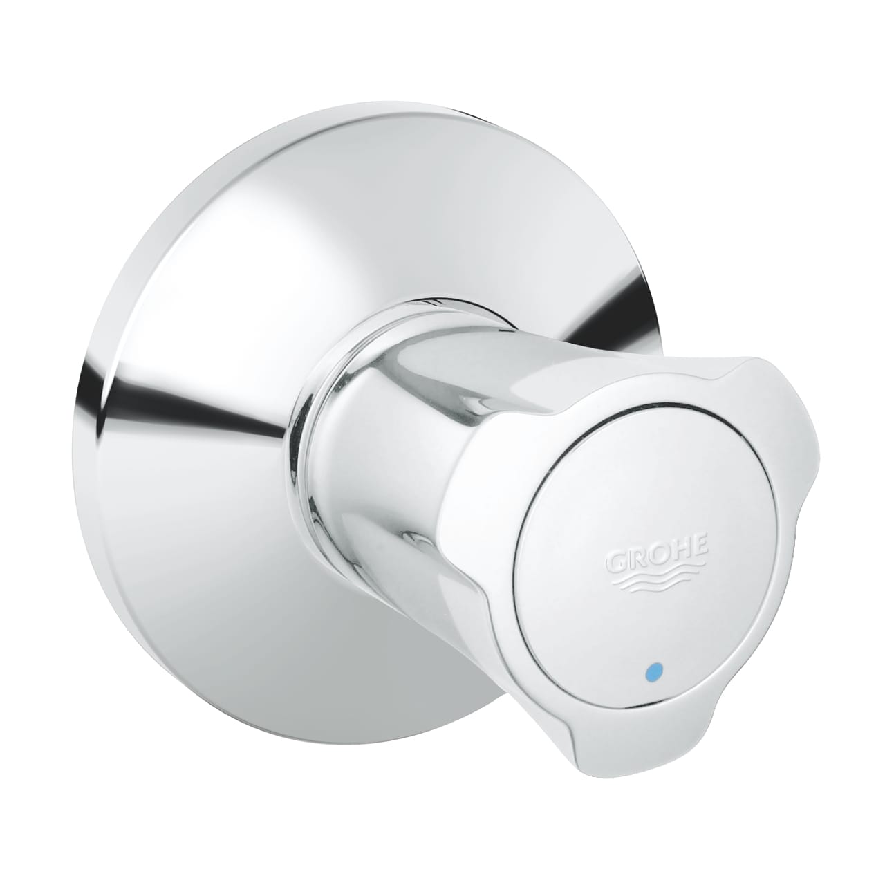 Image converted using ifftoany Grohe Costa L Ankastre Stop Valf, Krom - Görsel 1