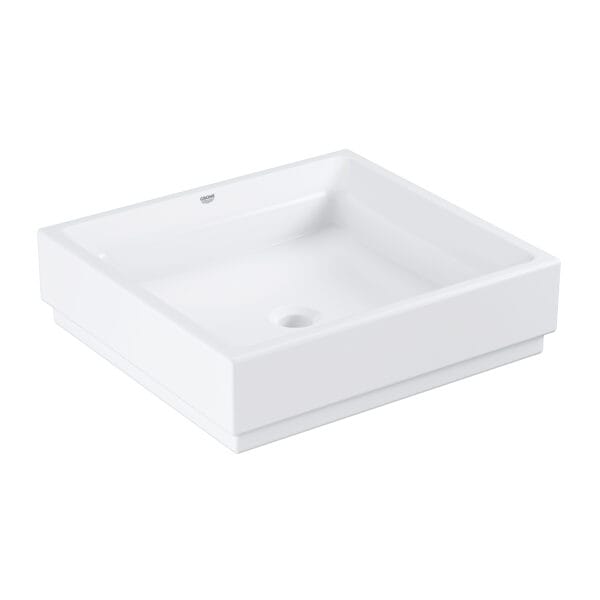 Grohe Cube Ceramic Vessel Basin 50, Alp Beyazı