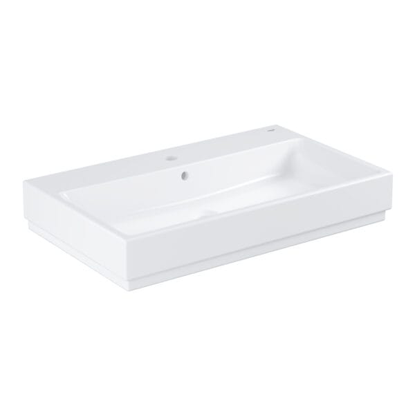 Grohe Cube Ceramic Wash Basin 80, Alp Beyazı