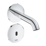 Grohe Essence E Ankastre Fotoselli Lavabo Bataryası, Tek Su Girişli, Krom