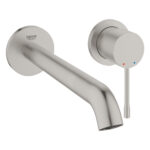 Grohe Essence İki Delikli Lavabo Bataryası L-Boyut, Paslanmaz Çelik