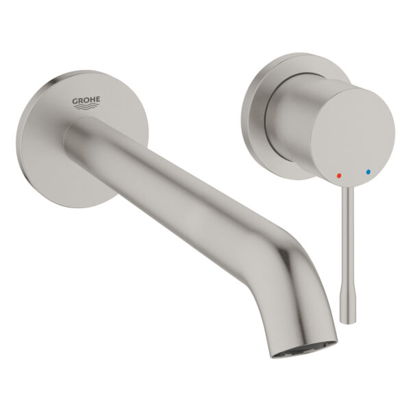 Grohe Essence İki Delikli Lavabo Bataryası L-Boyut, Paslanmaz Çelik