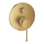 Grohe Essence Tek Kumandalı 3 Yönlü Banyo Bataryası, Brushed Cool Sunrise