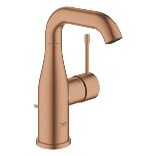 Grohe Essence Tek Kumandalı Lavabo Bataryası M-Boyut, Brushed Warm Sunset