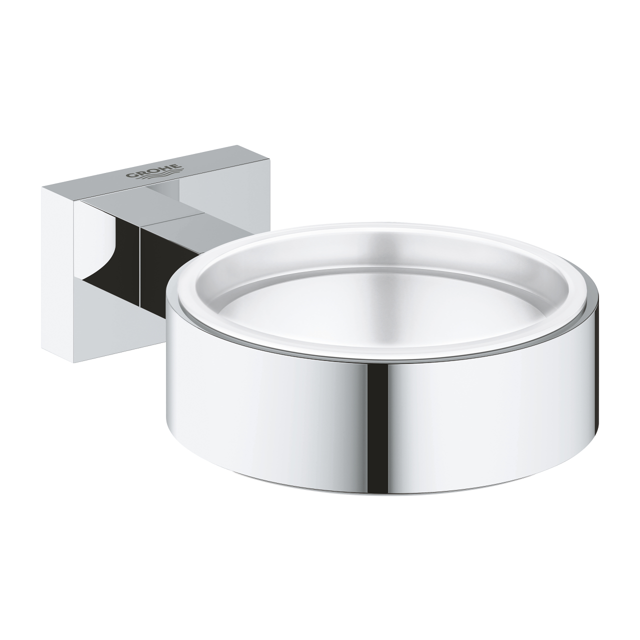 grohe-essentials-cube-sabunluk-tutacagi-krom.jpg Grohe Essentials Cube Sabunluk Tutacağı, Krom - Görsel 1