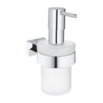 Grohe Essentials Cube Sıvı Sabunluk, Krom