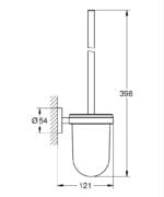 Grohe Essentials Tuvalet Fırçalığı, Altın - Görsel 2