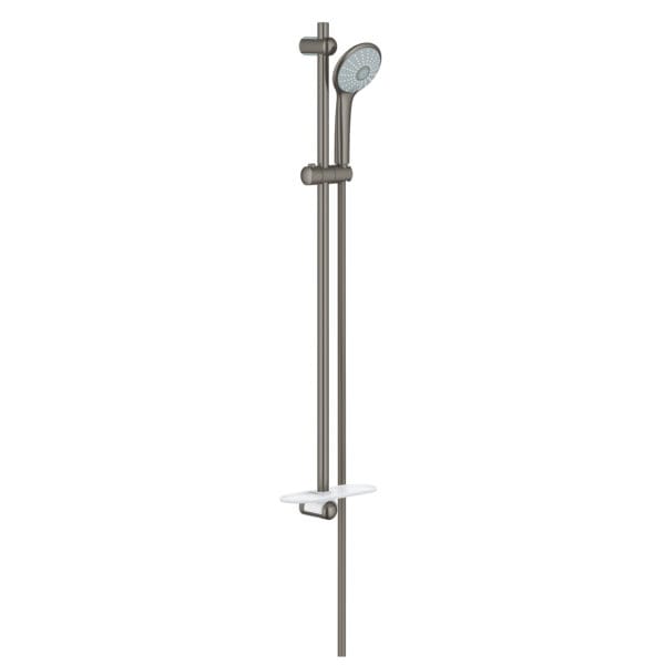 Grohe Euphoria 110 Massage Sürgülü Duş Seti 3 Akışlı, Brushed Hard Graphite