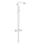 Grohe Euphoria Cube System 230 Duvara Monte Termostatik Bataryalı Duş Sistemi, Krom