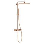Grohe Euphoria SmartControl System 310 Cube Duvara Monte Termostatik Bataryalı Duş Sistemi, Brushed Warm Sunset