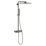 Grohe Euphoria SmartControl System 310 Cube Duvara Monte Termostatik Bataryalı Duş Sistemi, Hard Graphite