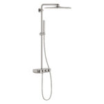 Grohe Euphoria SmartControl System 310 Cube Duvara Monte Termostatik Bataryalı Duş Sistemi, Paslanmaz Çelik