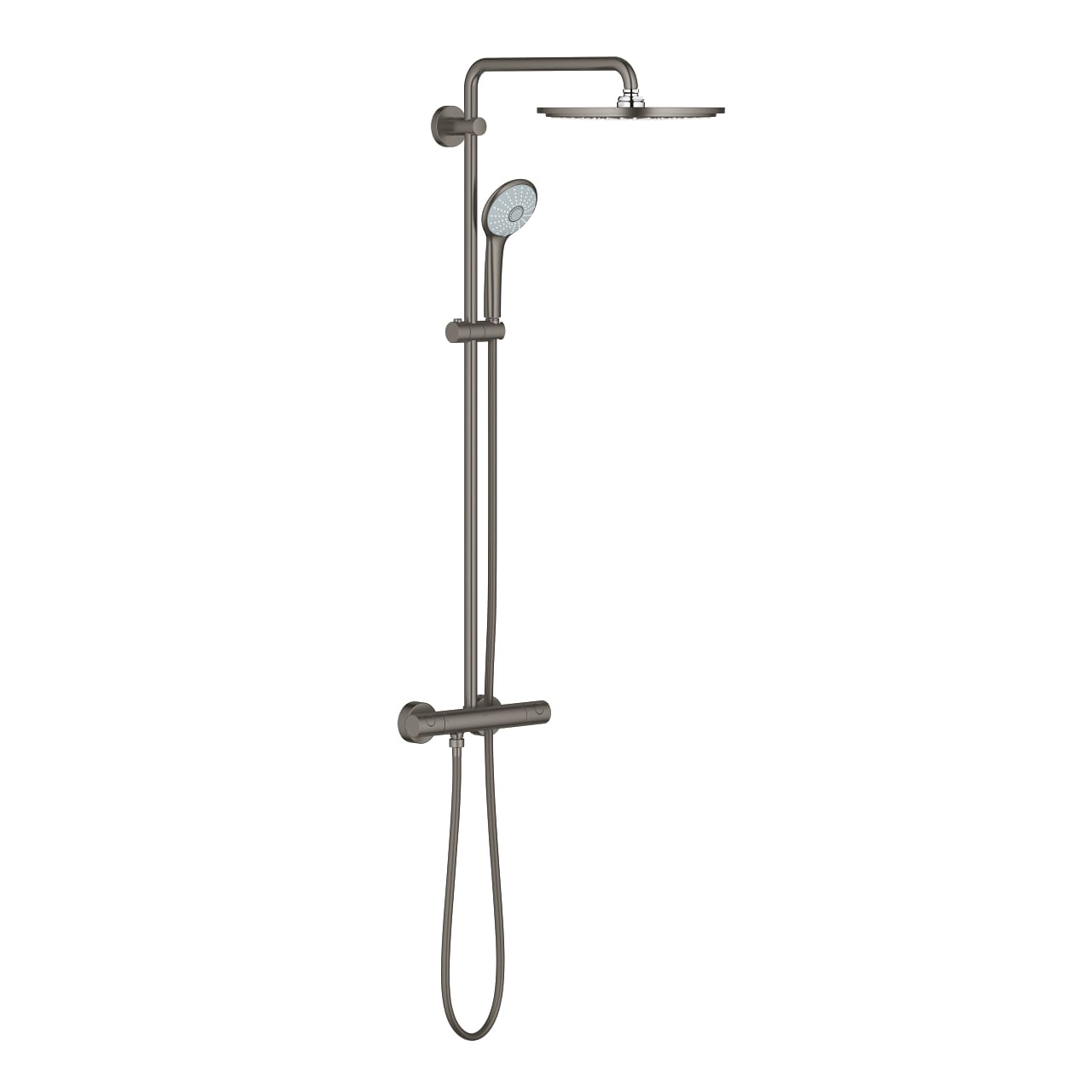 grohe-euphoria-system-310-duvara-monte-termostatik-bataryali-dus-sistemi-brushed-hard-graphite.jpg Grohe Euphoria System 310 Duvara Monte Termostatik Bataryalı Duş Sistemi, Brushed Hard Graphite - Görsel 1