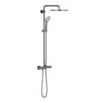 Grohe Euphoria System 310 Duvara Monte Termostatik Bataryalı Duş Sistemi, Hard Graphite