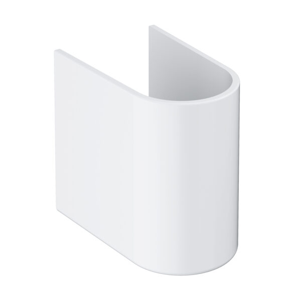 Grohe Euro Ceramic Semi Pedestal For Wash Basin, Alp Beyazı