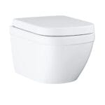 Grohe Euro Ceramic Wall Hung Wc Set, Alp Beyazı