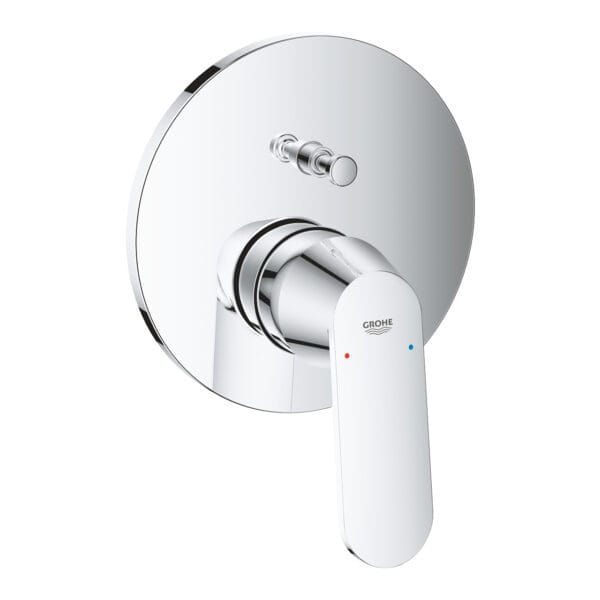 Grohe Eurocosmo Ankastre Banyo/Duş Bataryası, Krom