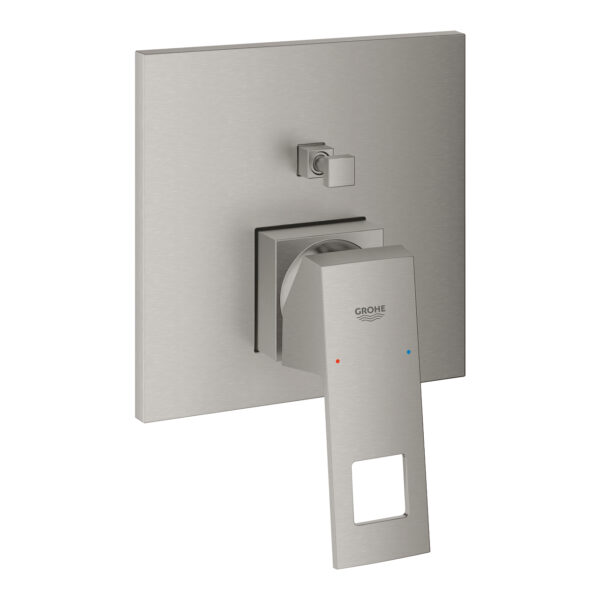 Grohe Eurocube Ankastre Banyo/Duş Bataryası, Paslanmaz Çelik