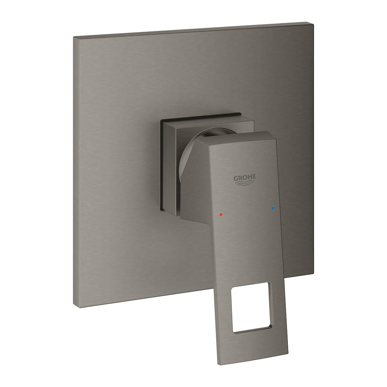 grohe-eurocube-ankastre-dus-bataryasi-brushed-hard-graphite.jpg Grohe Eurocube Ankastre Duş Bataryası, Brushed Hard Graphite - Görsel 1