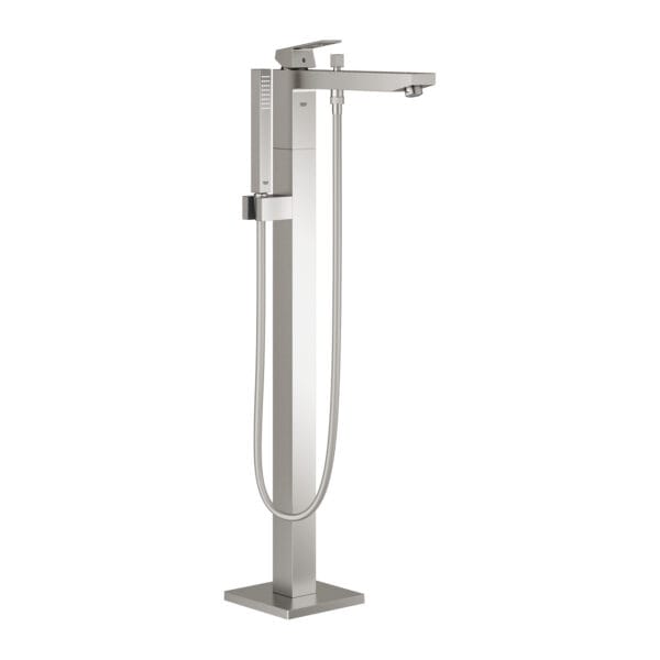 Grohe Eurocube Yerden Küvet Bataryası, Paslanmaz Çelik