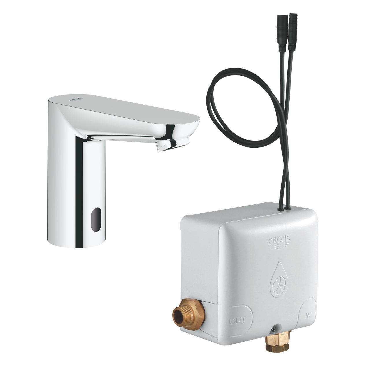 grohe-euroeco-cosmopolitan-e-powerbox-krom.jpg Grohe Euroeco Cosmopolitan E Powerbox, Krom - Görsel 1