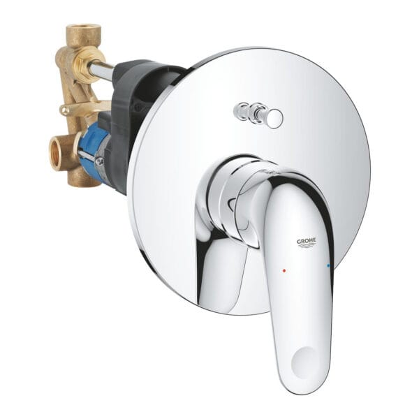 Grohe Euroeco Tek Kumandalı Banyo Bataryası, Krom