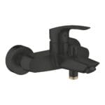 Grohe Eurosmart Tek Kumandalı Banyo Bataryası, Mat Siyah