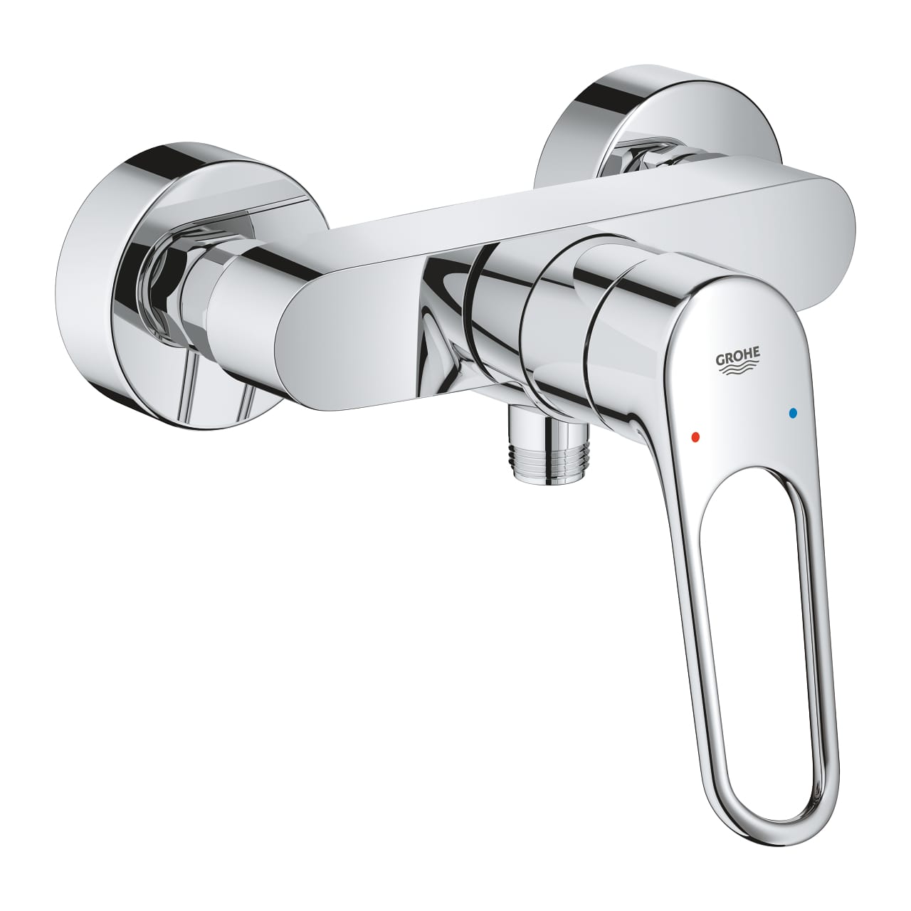 grohe-eurosmart-tek-kumandali-dus-bataryasi-krom-3.jpg Grohe Eurosmart Tek Kumandalı Duş Bataryası, Krom - Görsel 1